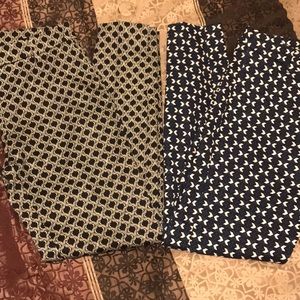 H&M patterned slacks
